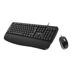 GENIUS KM-123 černá / Drátový set klávesnice a myši / USB / CZ+SK layout (31330013403)