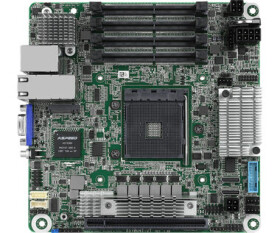 ASRock X570D4I-2T / AM4 / 4x DDR4 DIMM / 8x SATA III / VGA / mini-ITX (X570D4I-2T)