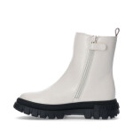 Dámské kotníkové boty T3A5-33058-1355101-101 Ecru s černou - Tommy Hilfiger ecru-černá 40