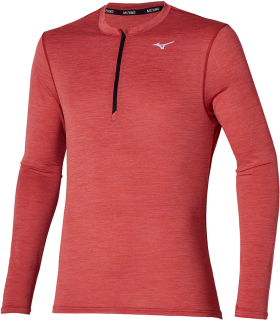 Běžecké tričko Mizuno Impulse core LS HZ J2GAA53560 Velikost textilu: M