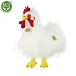 Eco-Friendly kohout bílý stojící 33 cm