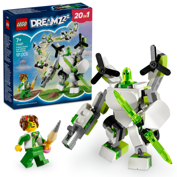 LEGO LEGO® DREAMZzz™ 71487 Z-Flekova dobrodružství s roboty a vozidly