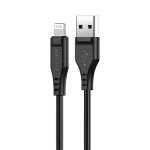 Acefast C3-02 černá / Kabel USB-A - Lightning / MFi certifikace / 2,4A / 1,2 m