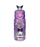Kuromi láhev 600ml - růžová