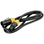 Omnitronic 30220903 XLR propojovací kabel [1x XLR zástrčka 3pólová - 1x XLR zásuvka 3pólová] 3.00 m červená