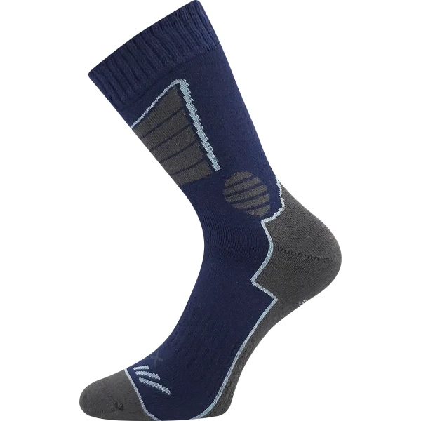 VOXX Ponožky sportovní froté THERMAX tmavě modré (3 páry) 35-38 126123