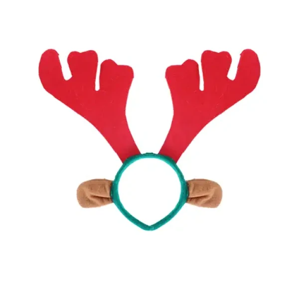 Rappa Vánoční čelenka sob s ušima