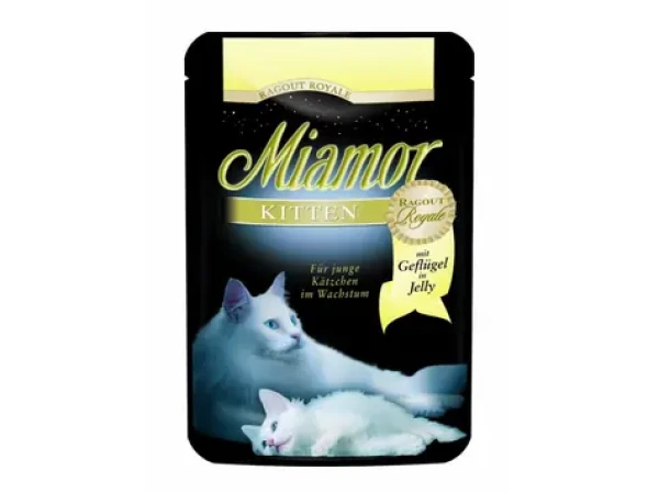 Finnern Miamor Ragout Kitten kuřecí kapsička 100g (4000158740588)