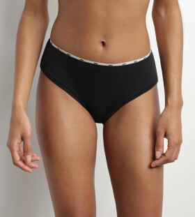 Dámské kalhotky DIM ICONS MIDI BRIEF - DIM - černá L