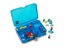 LEGO Úložný box s přihrádkami - modrá