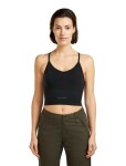 Dámské merino tílko ICEBREAKER Wmns 260 Seamless Rib Strappy Tank, Black velikost: M