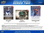 Hokejové Karty NHL 2023-24 Upper Deck Series 2 Tin Box
