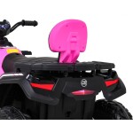 Mamido Dětská elektrická čtyřkolka XT-Speed 4x80W 24V růžová