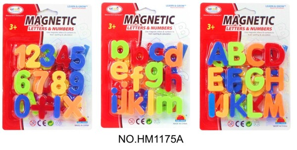 Magnetická písmenka/číslice Alltoys