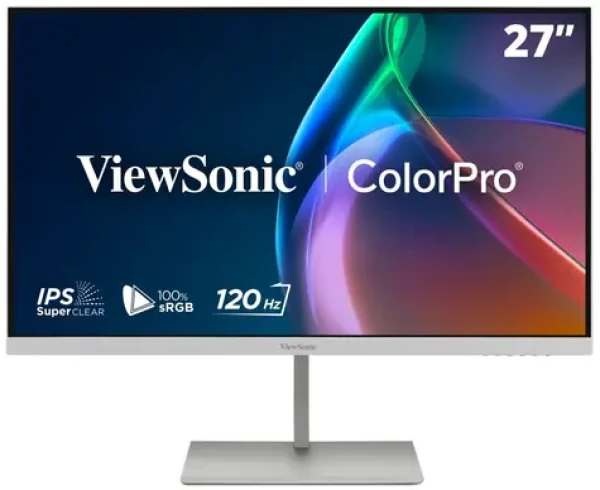 27" ViewSonic VP2766-2K bílá / Monitor / IPS / 2560 x 1440 / 100% sRGB / 90W USB-C / Frameless (VP2766-2K-W)