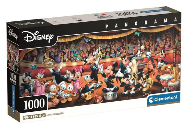 Puzzle Panorama: Disney Orchestr 1000 dílků