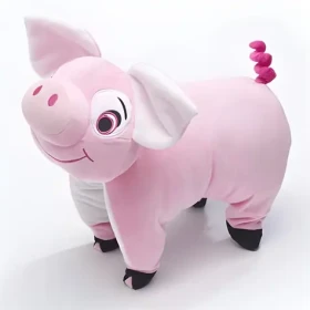 Travel Blue Porky the Pig Fun Pillow / Dětský cestovní polštářek / Motiv prase (5018404002921)