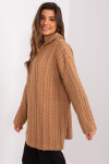 Sweter BA SW model 19005965 camelowy - FPrice Velikost: jedna velikost