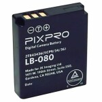 Kodak Pixpro LB-080 / Akumulátor pro fotoaparáty / 1250 mAh / 3.6V / Li-Ion (LB080)