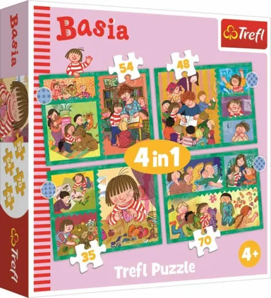 Trefl - Puzzle - Basia 4v1