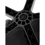 Kancelářské křeslo, houpací mechanismus, černá látka, KA-C713 BK2