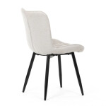 Jídelní židle, béžová, látka, HC-462 BG2