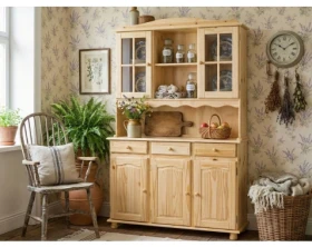 Široká vitrína In-Toscana, borovice