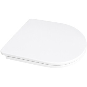 CERANO - WC sedátko Toluco - Soft Close - PP plast - bílá lesklá - 36,4x4,3x43,2 CER-667769