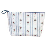 Strömshaga Kosmetická taštička Felicia Blue L, modrá barva, textil