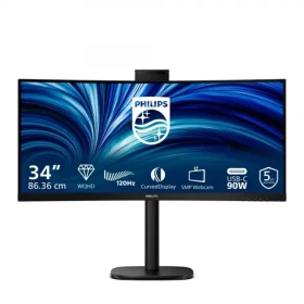 34" PHILIPS 34B2U3600CH/00 / VA / 3440 x 1440 / 21:9 / 4ms / 300cd-m2 / 3500:1 / HDMI+DP+USB-C / VESA / Repro (34B2U3600CH/00)