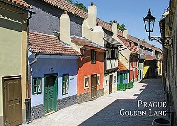 Magnet Zlatá ulička ve dne