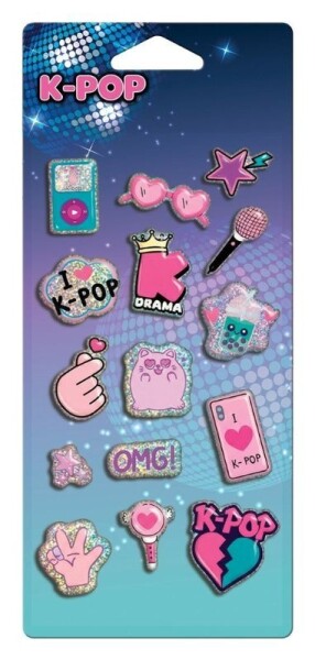 K-POP Samolepky Pop-Up Rainbow