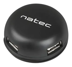 Natec Bumblebee černá / USB rozbočovač / 3x USB-A 2.0 (NHU-1330)