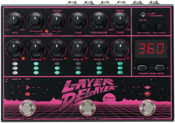 Ibanez LD303 Multi Delay Effect Pedal
