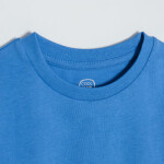 Basic tričko krátkým rukávem- modré BLUE