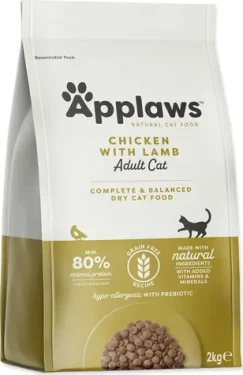 Applaws Chicken with Lamb 2 kg / Granule pro kočky / bez obilovin / hypoalergenní (033-4024)