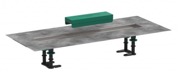 HANSGROHE - uBox universal Instalační sada lineárního sprchového žlabu 600, nerez 56010180