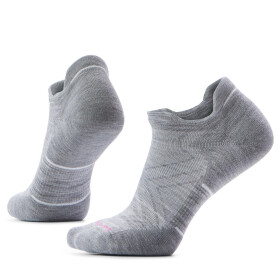 Dámské merino běžecké ponožky SMARTWOOL Women's Run Targeted Cushion Low Ankle S, Lightgreywhite velikost: 42-45 (L)