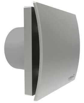 CATA - SILENTIS UC TH 10 koupelnový ventilátor axiální s automatem, 8W, potrubí 100, stříbrná 01221200