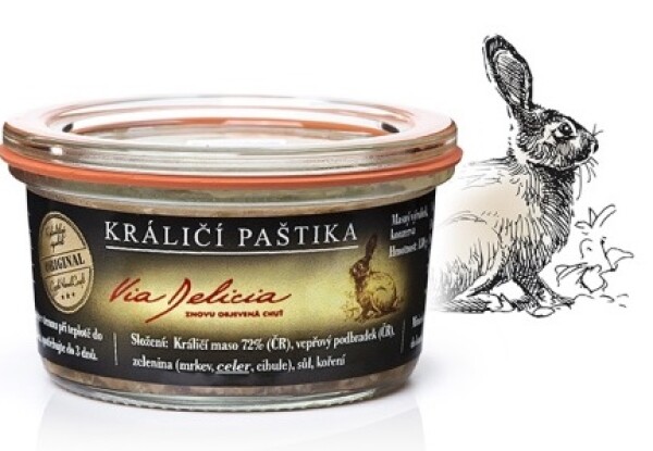 Via Delicia - králičí paštika 130g