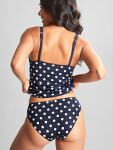 Spodní díl plavek Swimwear Anya Riva Spot Gather Pant navy/vanilla SW1456