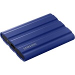 SAMSUNG T7 Shield Externí SSD disk 1TB modrá / Externí SSD / R: 1050 MBs W: 1000MBs / USB-C / IP65 (MU-PE1T0R/EU)