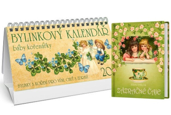 Kalendář 2026 Bylinkový + Zázračné čaje - Klára Trnková