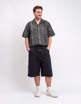 Carhartt WIP OG Double Knee Short Black stone washed L