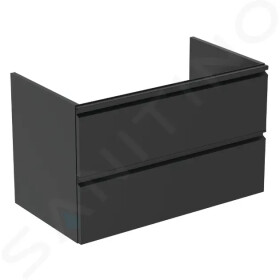 IDEAL STANDARD - Tesi Umyvadlová skříňka, 800x440x490 mm, černá T0051ZT