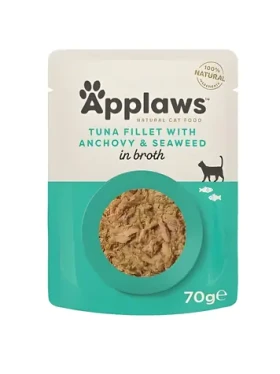 Applaws kapsička Cat Tuňák a ančovičky 70 g / Kapsička pro kočky / doplňkové krmivo / bez obilovin (033-8006)