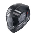 Moto přilba Scorpion Exo-930 Evo Ardens matná černo/stříbrná - XL