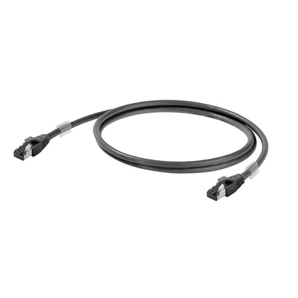 Weidmüller 1251610300 RJ45 síťové kabely, propojovací kabely S/FTP 30 m černá S průchodkou chránící proti zlomení, samozhášecí 1 ks
