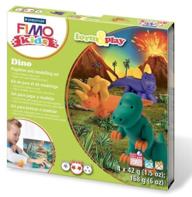 FIMO sada kids Form Play - Dinosauři