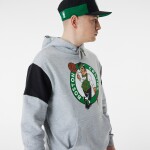 New Era Pánská mikina Boston Celtics NBA Color Insert Oversized Hoodie Velikost: 2XL